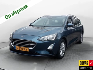 Ford Focus Wagon 1.0 EcoBoost Titanium Business 1e-Eig, Keurig-Onderh, 12-Mnd-BOVAG, NL-Auto, Navigatie/Apple-Carplay/Android-Auto, Cruisecontrol, Keyless-Entry/Start, Parkeersensoren-V+A, Sportstoelen, Licht-Zicht-Pakket, Lm-Velgen-16Inch, Privacy-Glas