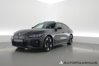 BMW i4 eDrive40 M Sport Pro 84 kWh | S/K-Dak | Elek. Trekhaak | Shadowline | Widescreen | Innovation pack | HUD | 360*+PDC | Carbon | Driving Ass. pro | Memory | Dodehoek V