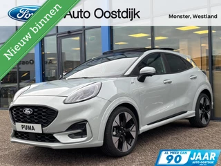 Ford Puma 1.0 EcoBoost Hybrid ST-Line X 155PK Automaat Afn. Trekhaak Panodak Winterpack Adaptieve Cruise 19" Velgen Camera B&O Keyless Matrix-LED Climate Privacy Glass *Full-Options*