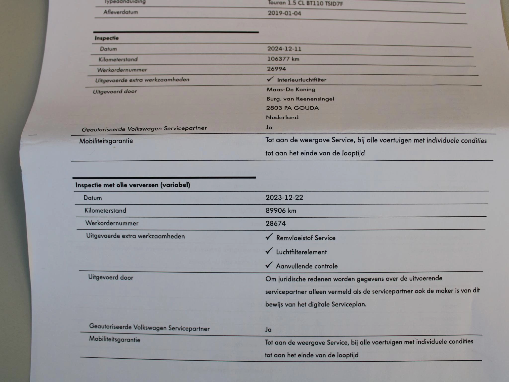 Hoofdafbeelding Volkswagen Touran