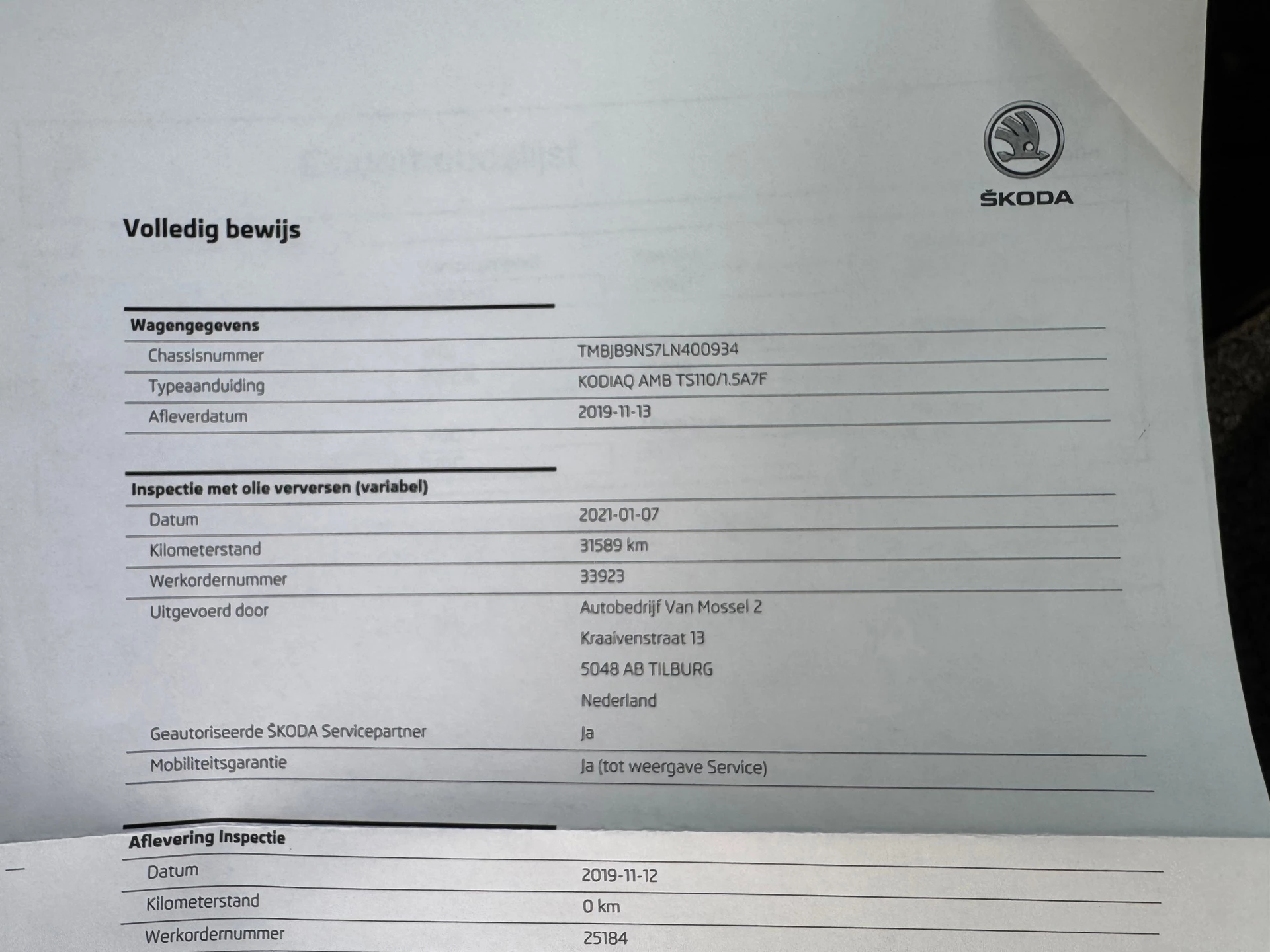 Hoofdafbeelding Škoda Kodiaq