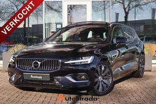 Volvo V60 B3 163pk Inscription | Leder | Memory | Pano | Keyless | Dodehoek | Camera | ACC | Trekhaak | Stoelverwarming