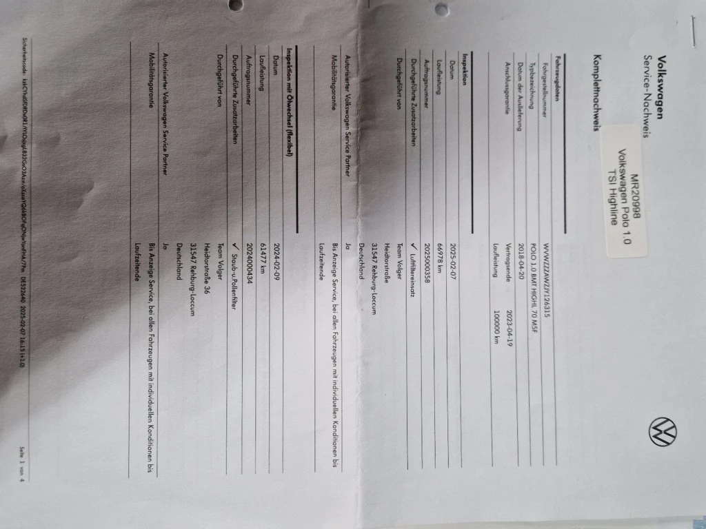 Hoofdafbeelding Volkswagen Polo