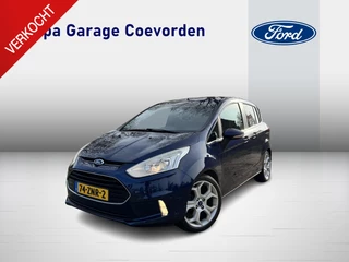 Ford B-Max 1.0 EB 100PK Titanium X | HALF LEDER | DEALER ONDERHOUDEN | DISTRIBUTIERIEM VERVANGEN | STOELVERWARMING |