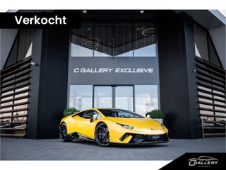 Hoofdafbeelding Lamborghini Huracán Lamborghini Huracán 5.2 V10 Performante - Giallo Inti | Forged Carbon | ALA | Lift | Sensonum | Camera