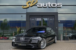 Mercedes-Benz S-klasse S580e Lang AMG 510pk Custom Panoramadak *BTW* 4-wielsturing Leder exclusief Burmester 22" LMV  LMV