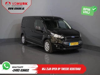 Ford Transit Connect 1.6 TDCI 100 pk L2 Trend BPM VRIJ! 3 Pers./ Airco/ NL Auto/ Trekhaak