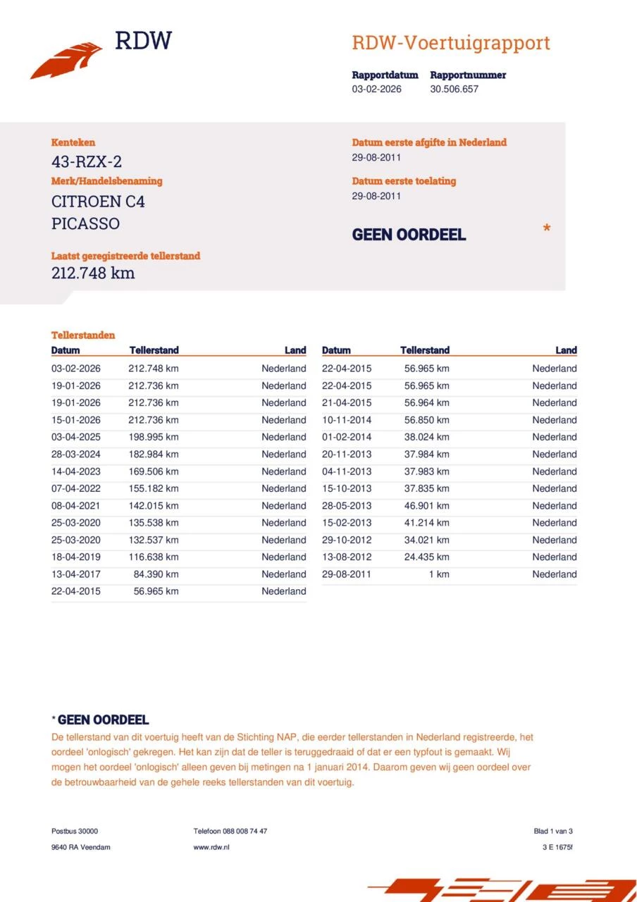 Hoofdafbeelding Citroën Grand C4 Picasso