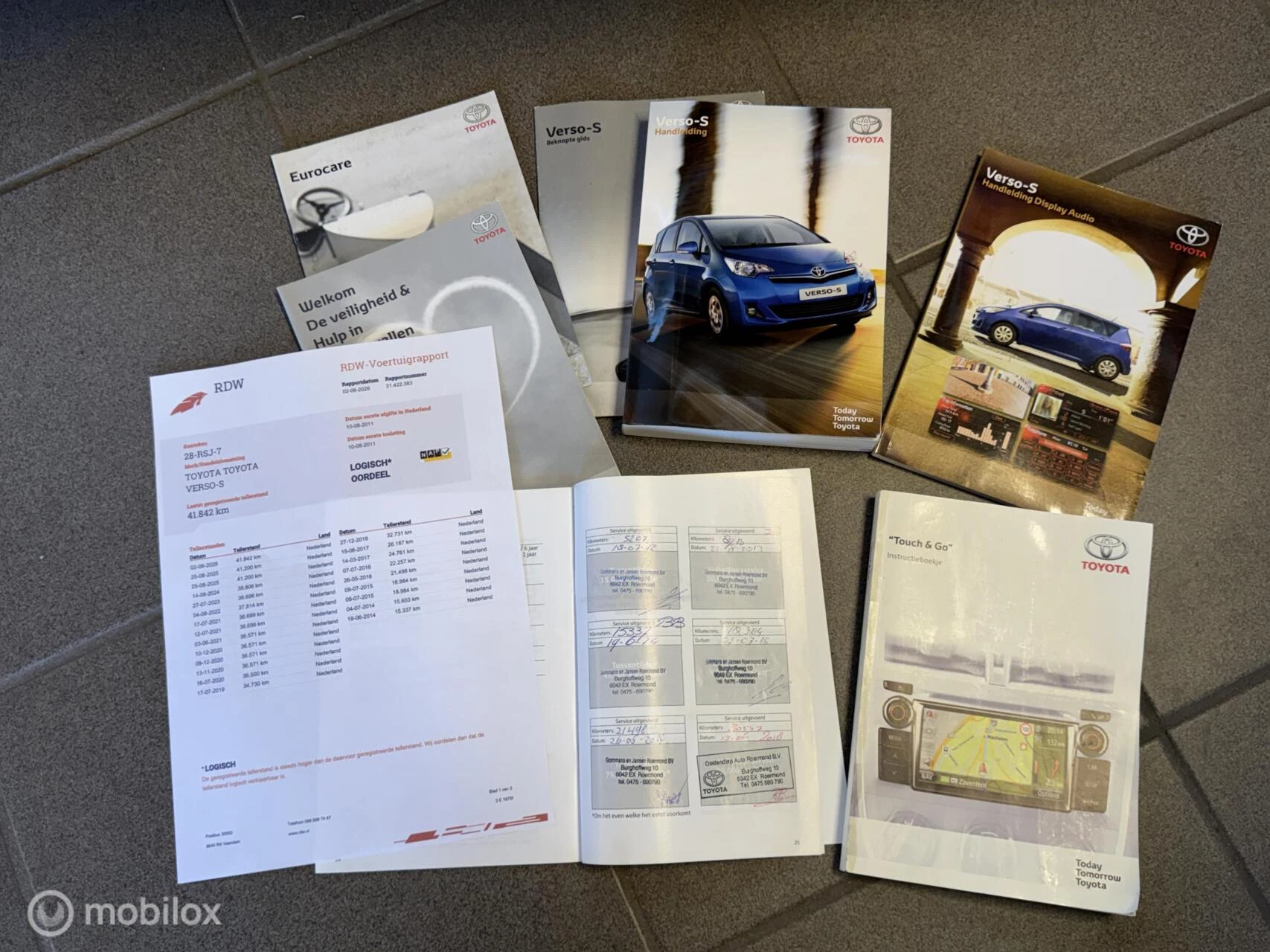 Hoofdafbeelding Toyota Verso-S