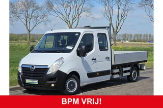Hoofdafbeelding Opel Movano Opel Movano 2.3 CDTI L3 DC open laadbak, HIAB 029 KRAAN, airco, navi, NAP!