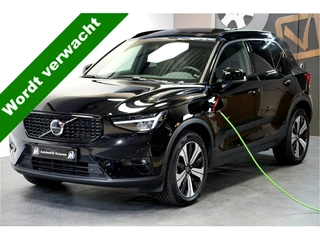 Volvo XC40 1.5 T4 Plug-in Hybrid 155kW/211pk DCT7 Ultimate Dark PANORAMADAK + HARMAN/KARDON + LEER/ALCANTARA + CRUISE + NAVI SENSUS + LANE ASSIST + EL.STOELEN + STOEL-&STUURVERWARMING + CAMERA + KEYLESS + PARKSENSOREN V&A + 19” LM-VELGEN!!