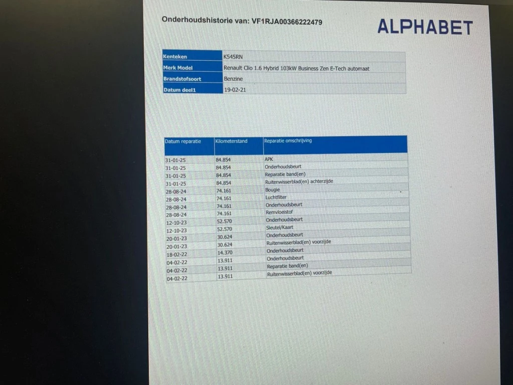 Hoofdafbeelding Renault Clio