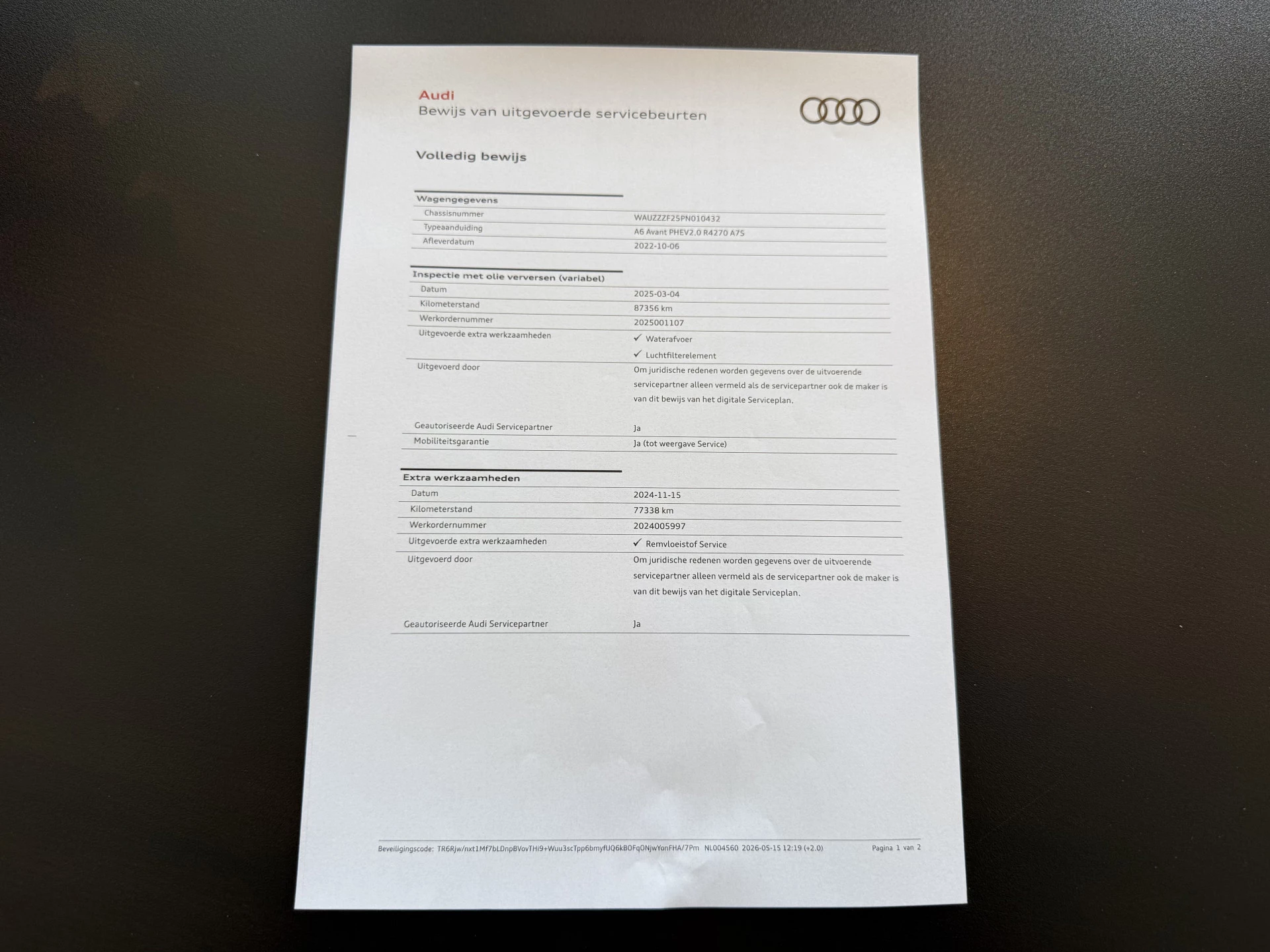 Hoofdafbeelding Audi A6