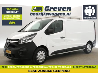 Opel Vivaro 1.6 CDTI L2H1 Airco Cruise Navi PDC 3 Persoons LED Imperiaal Elektrpakket Trekhaak