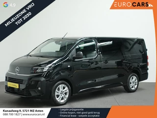 Hoofdafbeelding Opel Vivaro Opel Vivaro 2.0 Diesel 180 S&S L3 Automaat Dubbele Cabine 2 schuifdeuren Android Auto Apple CarPlay Navigatie Keyless Entry&Start Climate Control Camera Cruise Control Houten afwerking laadruimte Trekhaak lichtmetalen velgen