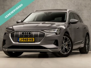Audi e-tron e-tron 50 quattro Launch edition plus 71 kWh 313Pk Automaat (PANORAMADAK, APPLE CARPLAY, GROOT NAVI, LUCHTVERING, CAMERA, LEDER, MEMORY SEATS, STOELVERWARMING, ADAPTIVE CRUISE, NIEUWSTAAT)