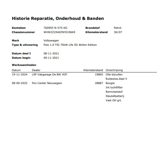 Hoofdafbeelding Volkswagen Polo