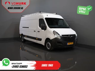 Opel Movano 2.3 CDTI 135 pk L3H2 2x Schuifdeur/ Imperiaal + Ladder/ Inrichting/ PDC/ Trekhaak/ Radio