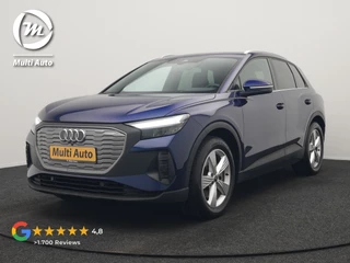 Audi Q4 e-tron 40 Advanced edition 77 kWh 204pk Dealer O.H. | S-Line Interieur | Trekhaak Af Fabriek | Adaptive Cruise | Camera | Blis | Sportstoelen Verwarmd | Apple Carplay | Navigatie | DAB |