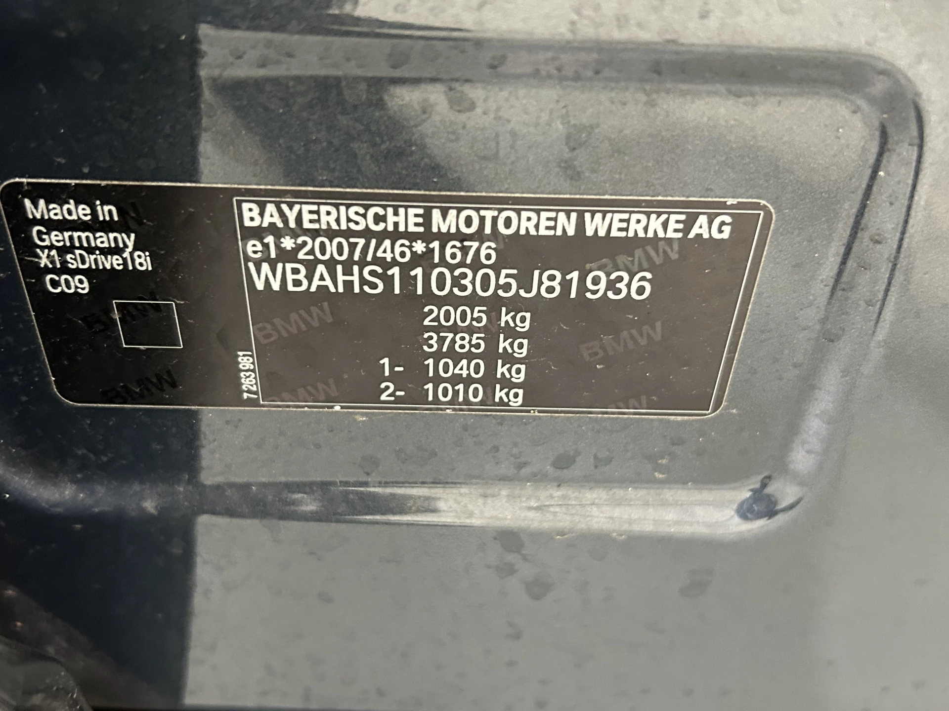 Hoofdafbeelding BMW X1