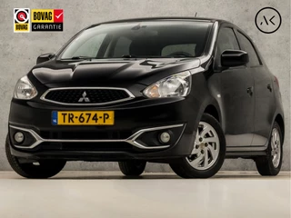 Mitsubishi Space Star 1.0 Intense Sport Automaat (APPLE CARPLAY, LM VELGEN, GETINT GLAS, PARKEERSENSOREN, SPROTSTOELEN, MULTIFUNCTIONEEL STUURWIEL, ELEK PAKKET, NIEUWSTAAT)