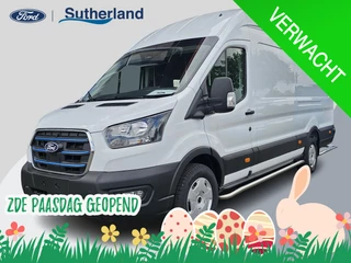 Hoofdafbeelding Ford E-Transit Ford E-Transit Bestelauto 350 L4 Trend 184pk Elektrisch Ford Voorraad | PRIJS o.b.v. SUBCONTRACTOR | Volledige inrichting | Side bars | Doorloopfunctie cabine | Subco |