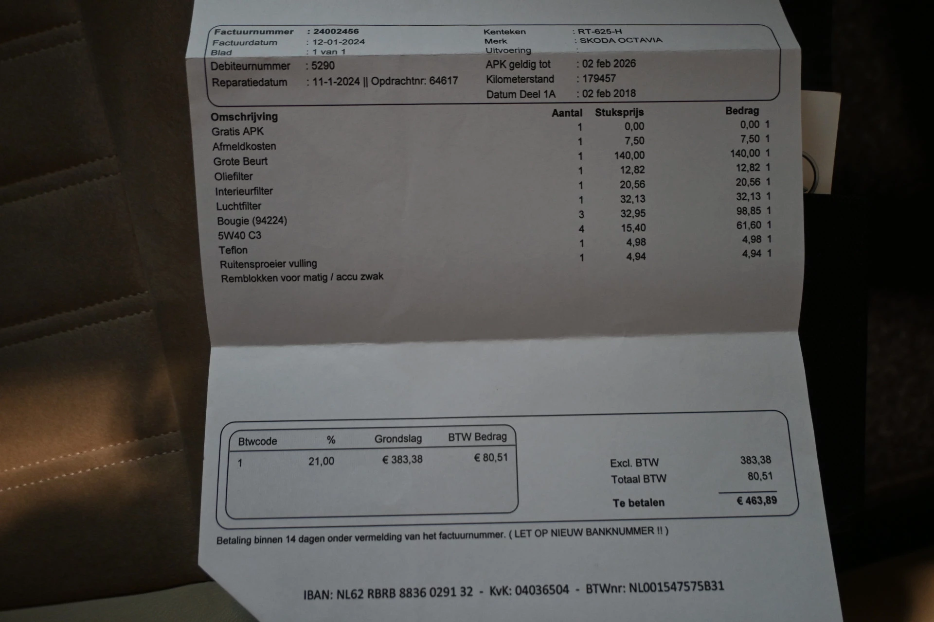 Hoofdafbeelding Škoda Octavia