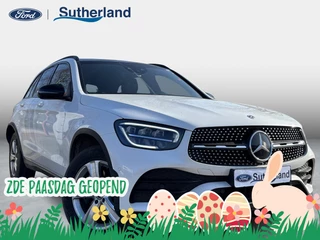 Mercedes-Benz GLC-klasse 300e 4MATIC AMG Line PHEV 320pk | Trekhaak | Panoramadak | 2 bandensets | Leder | Adaptive cruise control | Camera
