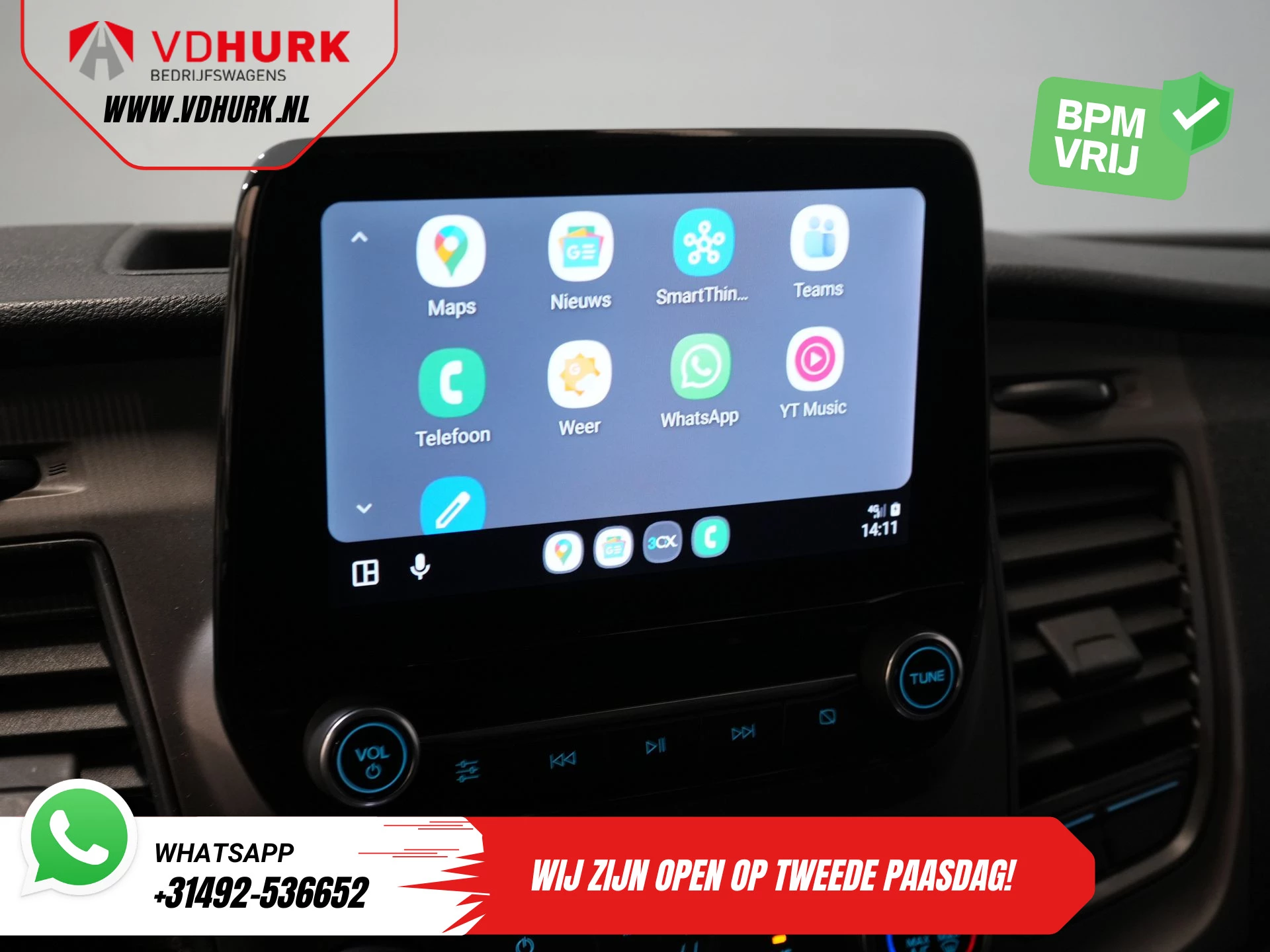 Hoofdafbeelding Ford Transit Custom