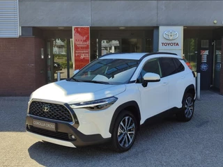 Hoofdafbeelding Toyota Corolla Cross Toyota Corolla Cross Hybrid 140 STYLE STOEL/STUURVERW EL-ACHTERKLEP BLIND SPOT 18'' LM-VELGEN NAVI KEYLESS APPLE/ANDROID