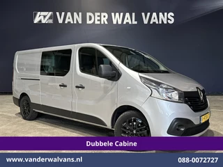 Renault Trafic 1.6 dCi 126pk L2H1 Dubbele cabine Euro6 Airco | 6-Zits | Navigatie | Camera LM velgen, Cruisecontrol, Trekhaak, Parkeersensoren