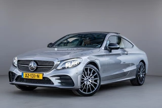 Hoofdafbeelding Mercedes-Benz C-Klasse Mercedes-Benz C-Klasse Coupé 300 AMG Premium+|Pano|Luchtvering|Burmester|Designo-interior|360°|Org.NL|1e eig.|Dealer-onderhouden