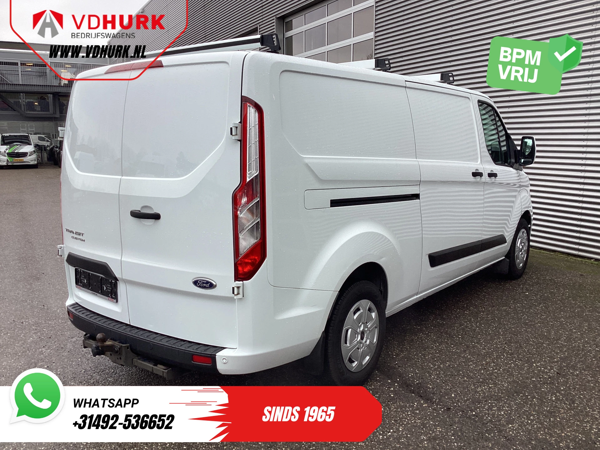 Hoofdafbeelding Ford Transit Custom