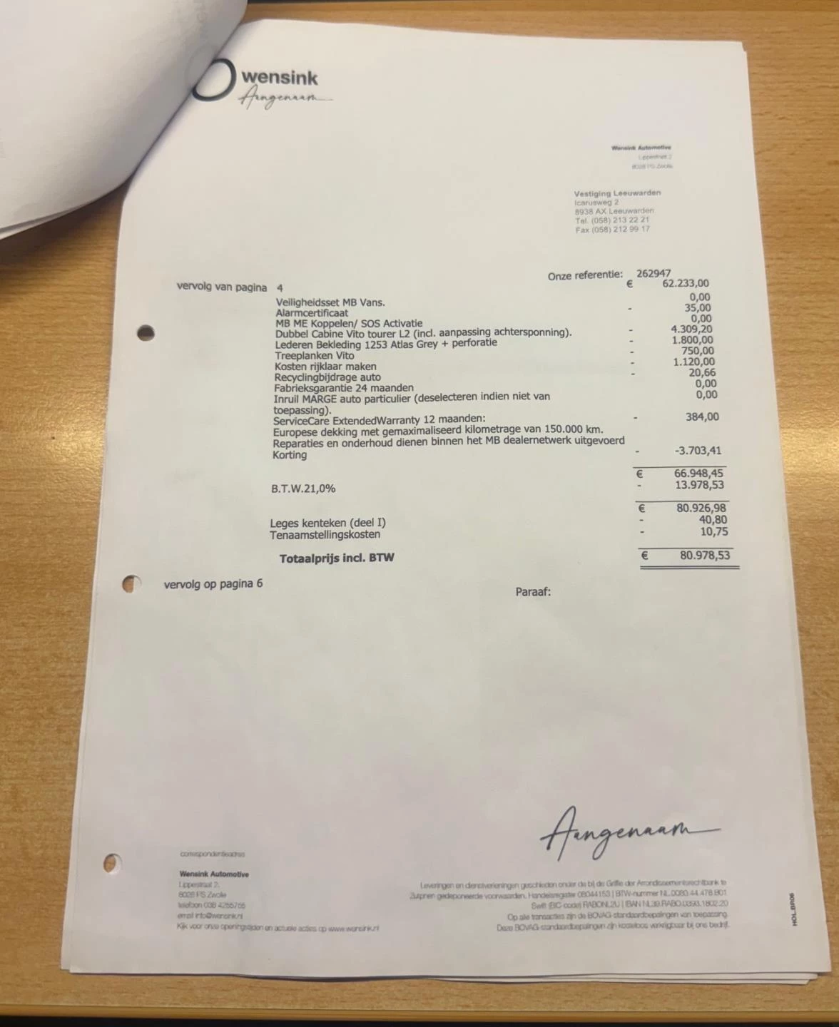 Hoofdafbeelding Mercedes-Benz Vito