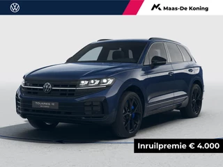 Hoofdafbeelding Volkswagen Touareg Volkswagen Touareg R Edition 3.0 eHybrid 381 PK SUV 8 versn. DSG · Comfort Pakket · Nachtzichtondersteuning · Opberg Pakket · Trekhaak inklapbaar, met elektrische ont grendeling, incl. aanhangwagenmanoeuvreerhulp 'Trailer Assist' ·