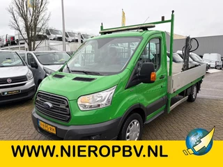 Hoofdafbeelding Ford Transit Ford Transit 350 2.0TDCI Openlaadbak HIAB T-CLX013 Kraan Airco Cruisecontrol Trekhaak