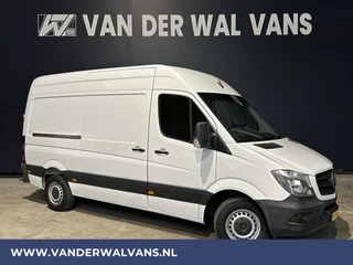 Mercedes-Benz Sprinter 316 CDI 164pk L2H2 Euro6 Airco | 2800kg Trekhaak | Cruisecontrol Parkeersensoren, Chauffeursstoel