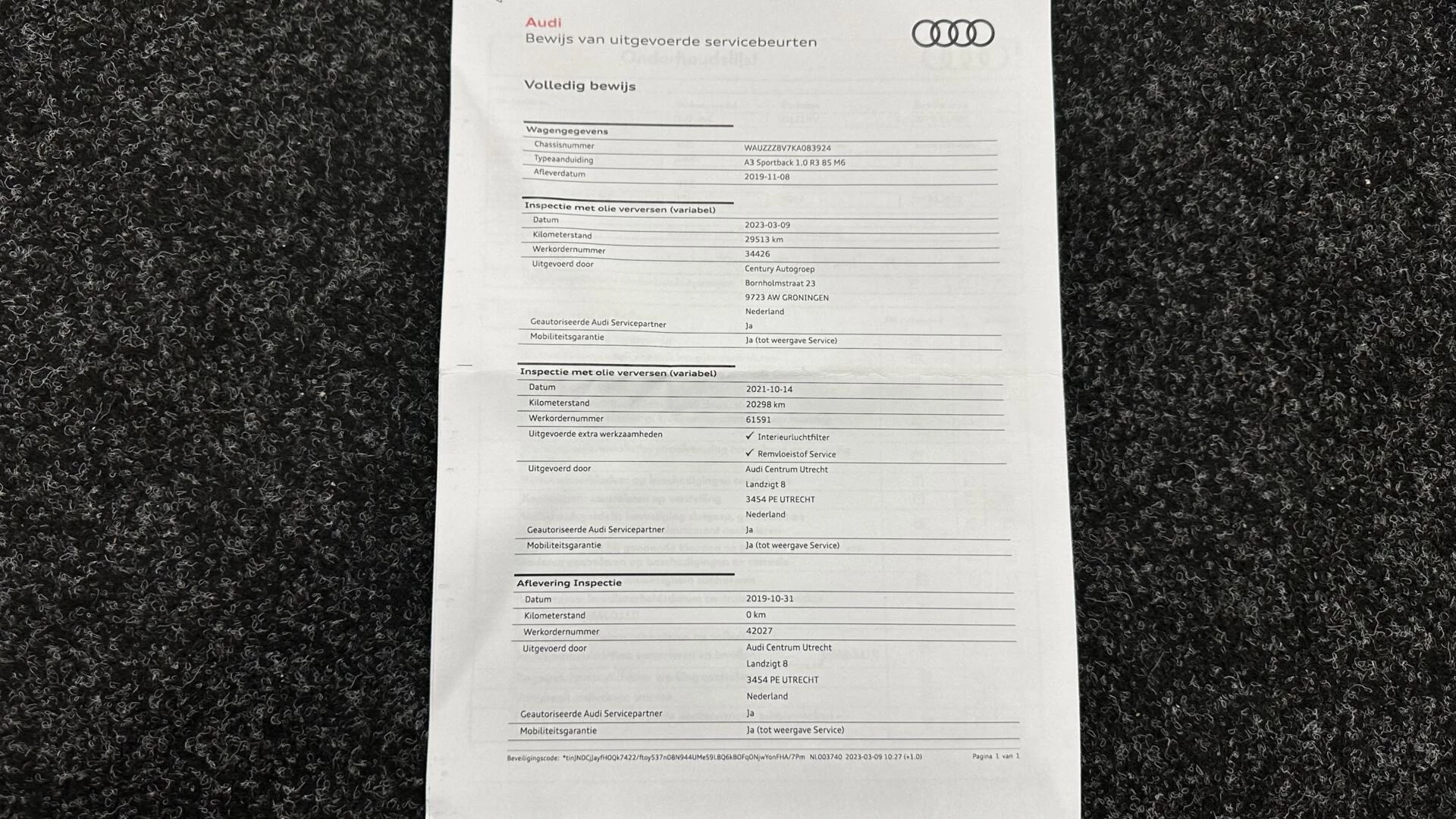 Hoofdafbeelding Audi A3