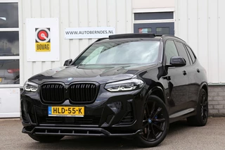Hoofdafbeelding BMW X3 BMW X3 xDrive30e 292PK M-Sport Plug in hybride PHEV*Perfect BMW onder.*Pano/ACC/H&K/Shadow/HUD/Memorie/Stoelverw./Keyless/LED/Camera/Dodehoek/Rijstrook/20 inch LM*