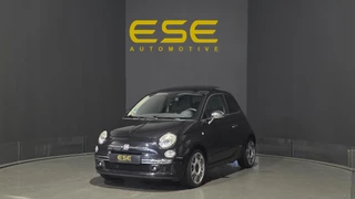 Fiat 500 0.9 TwinAir Lounge | Panoramadak | Leder | Climate