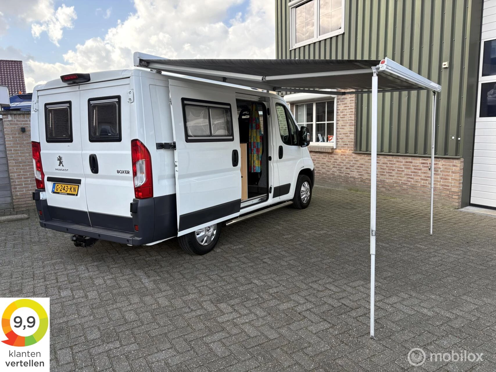 Hoofdafbeelding Peugeot Buscamper volledig ingericht|Hefdak|Luifel|Standkachel