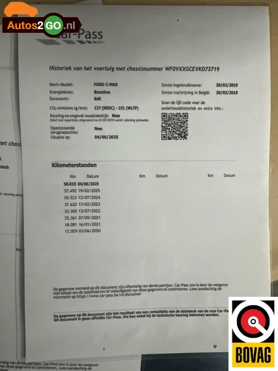 Hoofdafbeelding Ford C-MAX