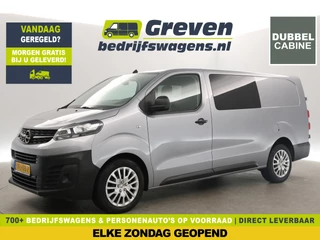 Opel Vivaro 2.0 CDTI L3H1 | Dubbele Cabine |  6 Persoons | Airco Cruise Trekhaak Elektrpakket
