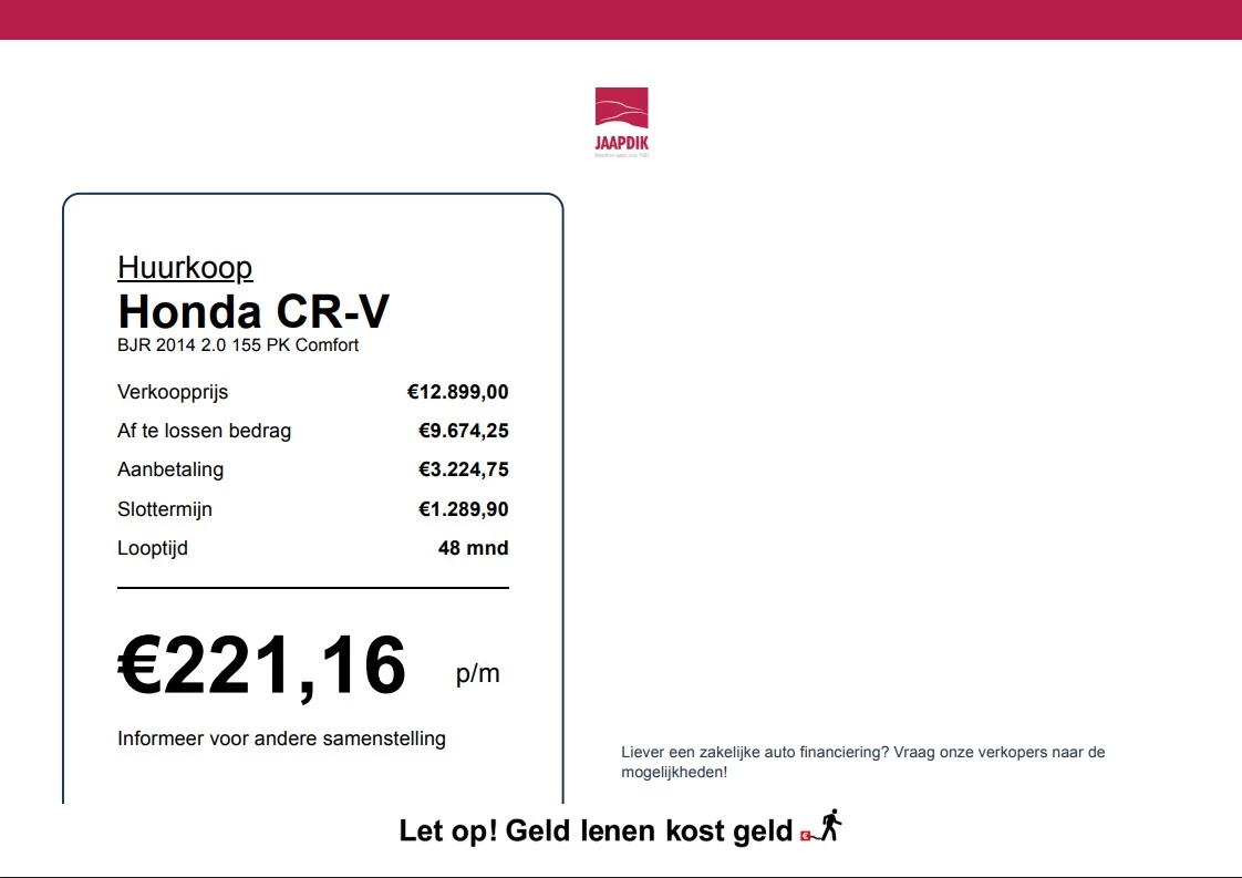 Hoofdafbeelding Honda CR-V