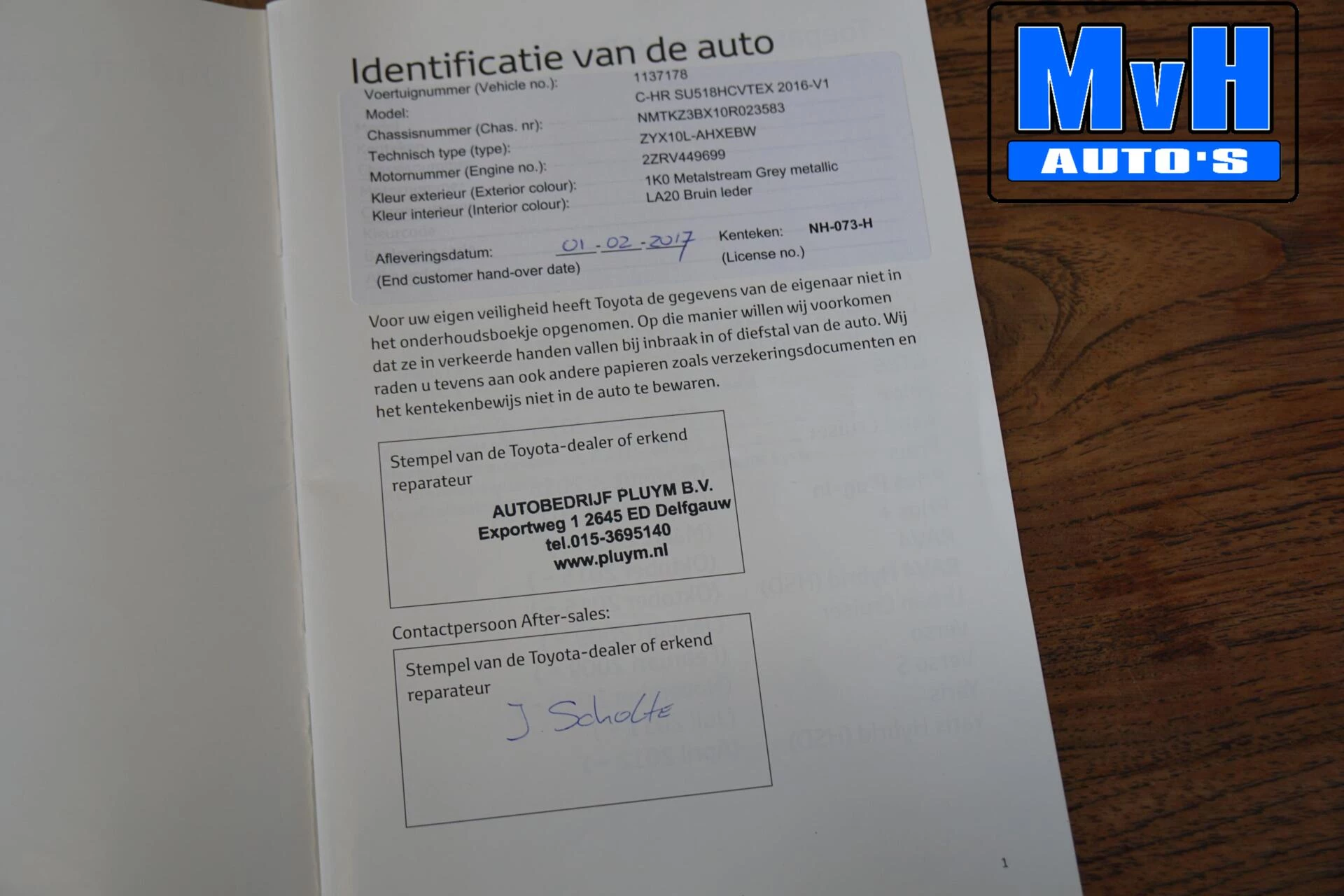 Hoofdafbeelding Toyota C-HR