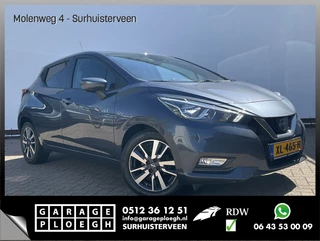 Hoofdafbeelding Nissan Micra Nissan Micra 0.9 IG-T N-Connecta Nav Clima Cruise Lane-Assist Zuinig NAP!