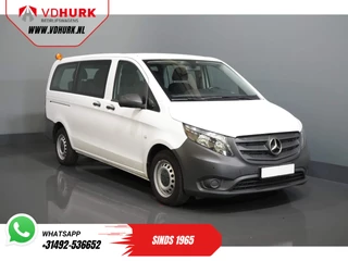 Mercedes-Benz Vito Tourer 110 CDI L2 € 32.110- incl. BTW/BPM Combi/ Kombi/ 9 Pers./ 9P/ 9 Persoons/ Navi/ Cruise/ PDC/ Airco