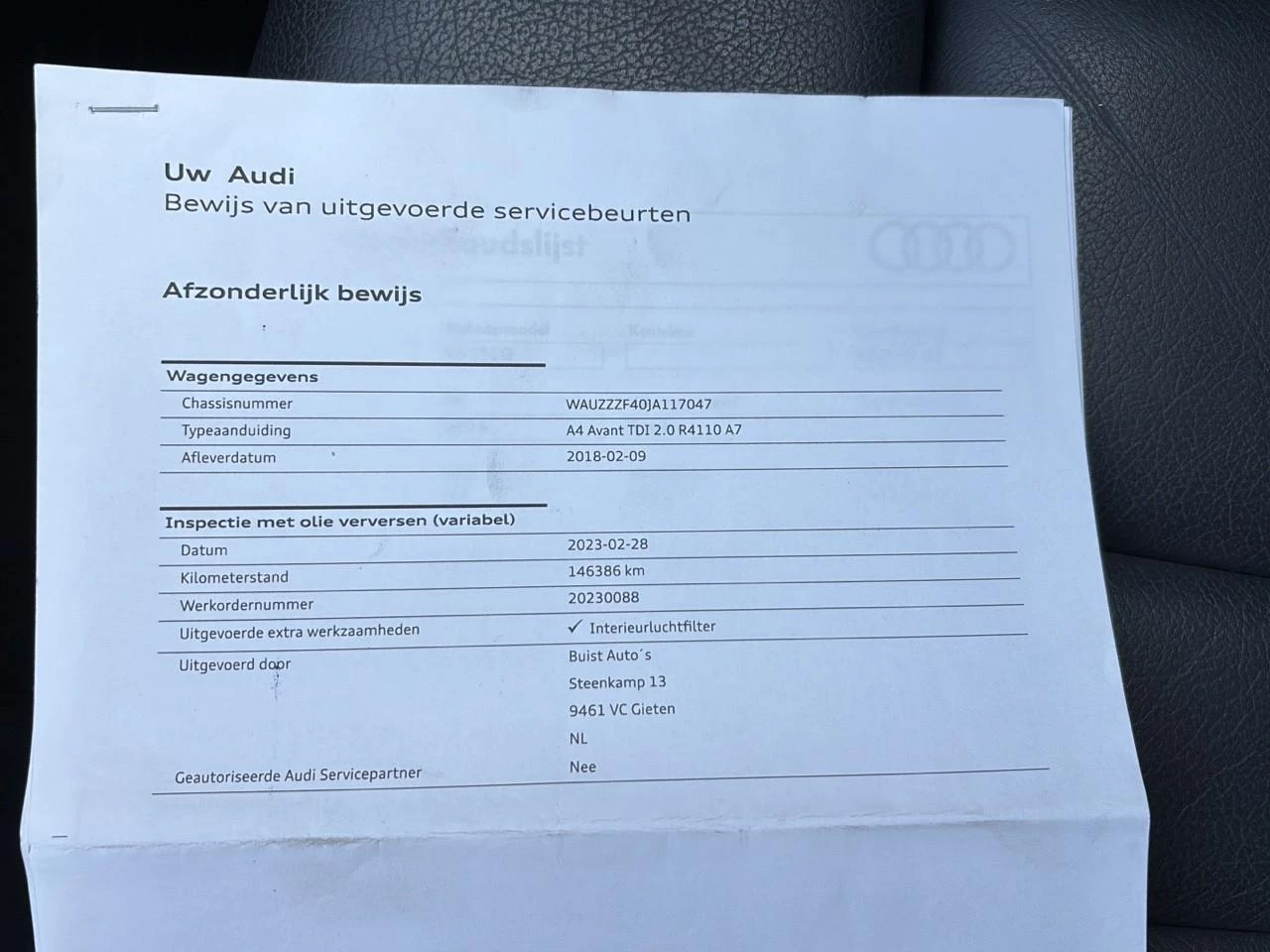Hoofdafbeelding Audi A4