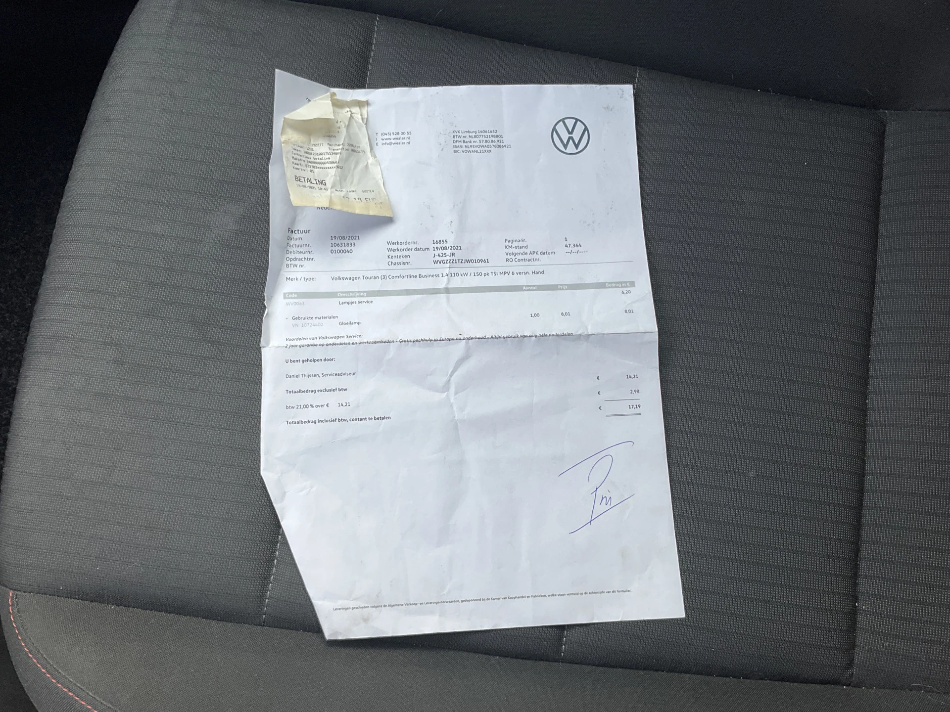 Hoofdafbeelding Volkswagen Touran