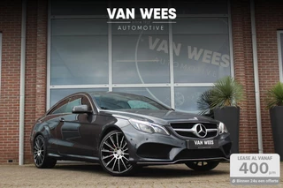 ➡️ Mercedes E-klasse Coupé 200 Prestige Sport AMG pakket | Automaat | NL auto | 184 pk | 20 inch | Camera | Xenon | PDC | Sportstuur | Cruise-control | Climate-control | Leer |